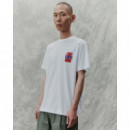 Camisetas Hombre Camiseta LIBERTINE LIBERTINE Beat Litho White