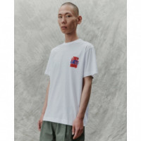 Camisetas Hombre Camiseta LIBERTINE LIBERTINE Beat Litho White