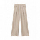 Pantalones Pantalón TIFFOSI Loly Beige