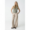 Pantalones Pantalón TIFFOSI Loly Beige