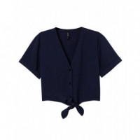 Blusas y Camisas Blusa TIFFOSI Benjamin Azul Marino