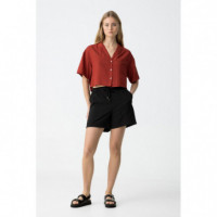 Pantalones Mujer Shorts TIFFOSI Laos Black