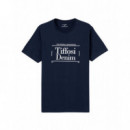 Camisetas Hombre Camiseta TIFFOSI Xaden Dress Blues