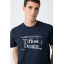 Camisetas Hombre Camiseta TIFFOSI Xaden Dress Blues
