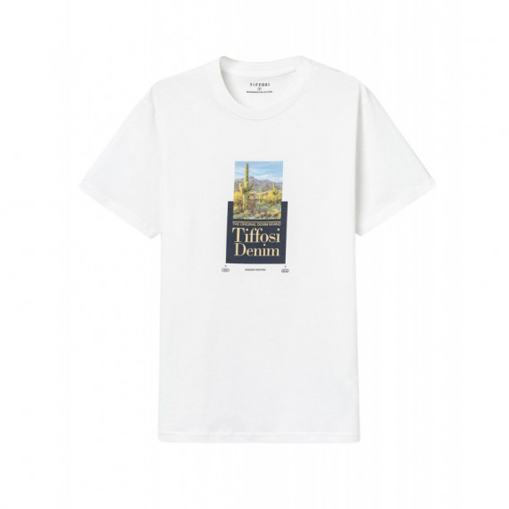 Camisetas Hombre Camiseta TIFFOSI Xade Blanco