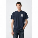 Camisetas Hombre Camiseta TIFFOSI Xamir Dress Blues