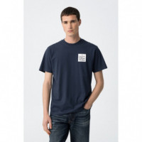 Camisetas Hombre Camiseta TIFFOSI Xamir Dress Blues