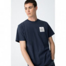 Camisetas Hombre Camiseta TIFFOSI Xamir Dress Blues