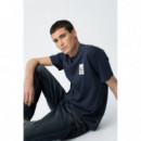 Camisetas Hombre Camiseta TIFFOSI Xamir Dress Blues