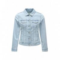 Chaquetas Mujer Chaqueta SALSA JEANS Trucker Light Colour