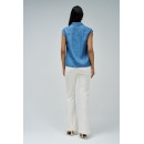 Blusas y Camisas Blusa SALSA JEANS Light Denim Escote Cadena