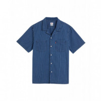 Camisas Camisa Levi's® Classic Camper Baizen Mid Indigo Check  LEVI'S
