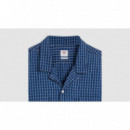 Camisas Camisa Levi's® Classic Camper Baizen Mid Indigo Check  LEVI'S