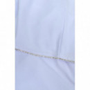 Camisetas Mujer Camiseta SALSA JEANS Frunce Light Pearl