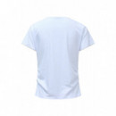 Camisetas Mujer Camiseta SALSA JEANS Frunce Light Pearl