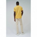 SALSA JEANS Camisetas Hombre Camiseta Salsa Textura Amarillo