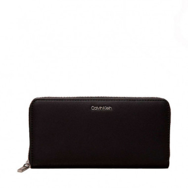 Cartera Grande con Cremallera en el Contorno con Rfid  CALVIN KLEIN