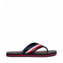 Chanclas con Logo y Plantilla de Masaje  TOMMY HILFIGER