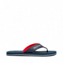 Chanclas con Tiras Acolchadas E Inscripción  TOMMY HILFIGER