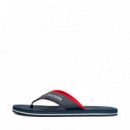 Chanclas con Tiras Acolchadas E Inscripción  TOMMY HILFIGER