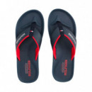 Chanclas con Tiras Acolchadas E Inscripción  TOMMY HILFIGER