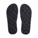 Chanclas con Tiras Acolchadas E Inscripción  TOMMY HILFIGER
