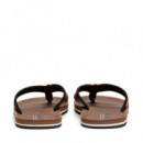 Chanclas con Tiras Acolchadas E Inscripción  TOMMY HILFIGER