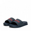 Chanclas con Logo Texturizado  TOMMY HILFIGER