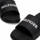Chanclas con Logo Texturizado  TOMMY HILFIGER