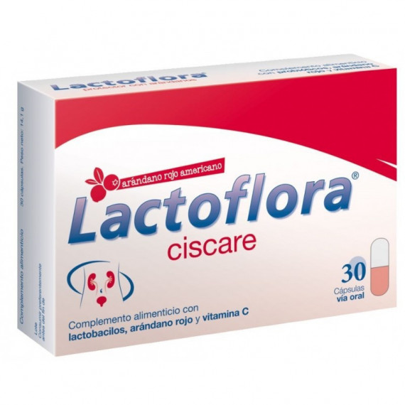 LACTOFLORA Ciscare 30 Cápsulas