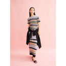 Jerséis y Sudaderas Jersey ARMEDANGELS Maaya Stripes Misty Morning Deep Rosalilly