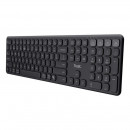 TRUST Teclado Wireless Vaiya Negro