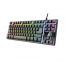 TRUST Teclado Gaming Gxt 833 Thado Metalico