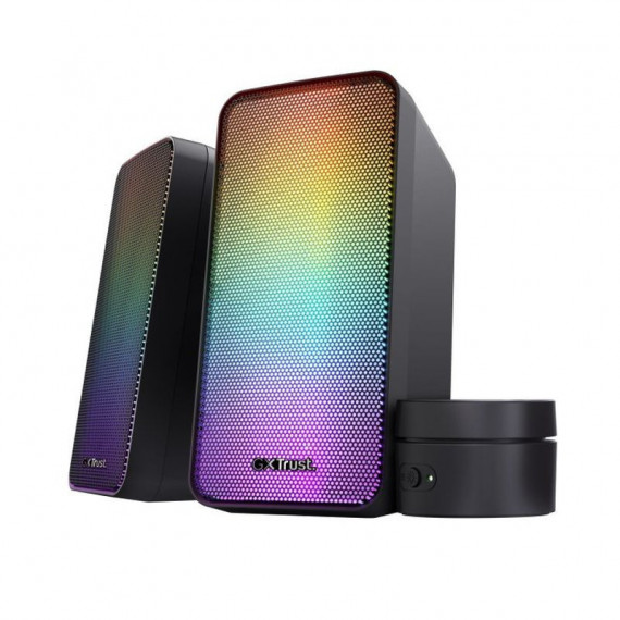 TRUST Altavoces Wezz Rgb 2.0 Negro