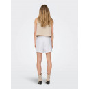 Pantalón Corto de Lino Onlcaro con Bordados de ONLY