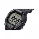 CASIO Coleccion AE-1600H-1AVEF Reloj Digital,correa Resina NEGRA,CRONOMETRO,5 Alarmas,resist Agua