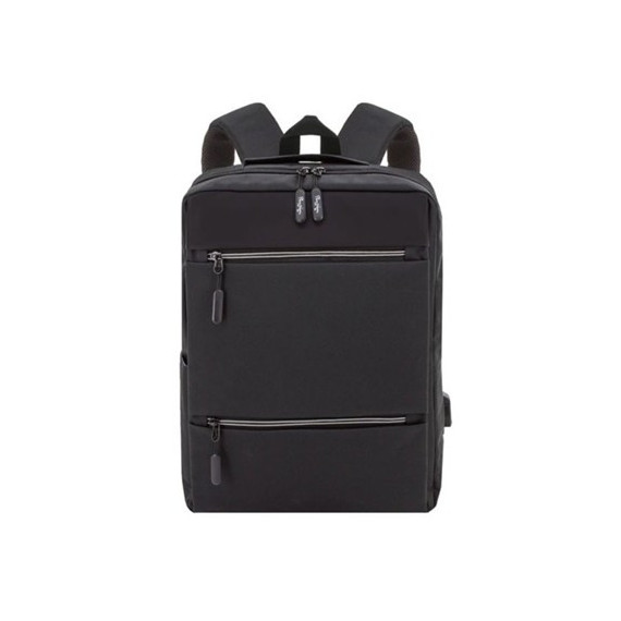 Pierre Delone Mochila con Doble Cremallera G-504-NE Negro  LALO