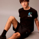 Shorts de Chándal de Felpa de Algodón  CALVIN KLEIN