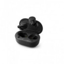 PHILIPS Auricular BLUETOOTH con Base Cargadora TAT1207 Negro