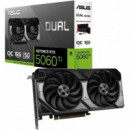 Tarjeta Gráfica ASUS Dual Geforce Rtx 5060 Ti Oc Edition 16GB GDDR7 Reflex 2 Rtx Ai DLSS4