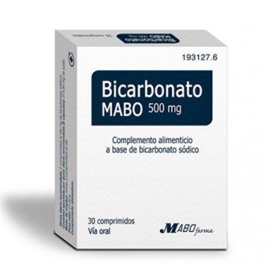 Bicarbonato Mabo 500 Mg 30 Comprimidos  MABO-FARMA SA