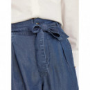 Pantalón Corto Onlcharis de Tiro Alto y Corte Regular de ONLY