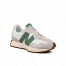 Sneaker 327 Blanca/verde  NEW BALANCE
