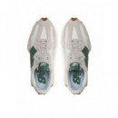 Sneaker 327 Blanca/verde  NEW BALANCE