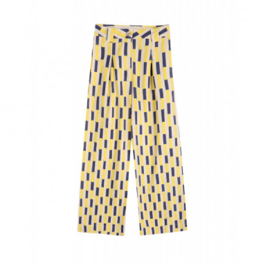 Pantalones Pantalón BOBO CHOSES Ancho Brush Strokes