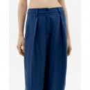 Pantalones Pantalón THINKING MU Cirila Azul Cobalto