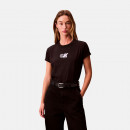 Camiseta Slim de Punto con Logo Ck  CALVIN KLEIN