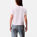 Camiseta Slim de Punto con Logo Ck  CALVIN KLEIN