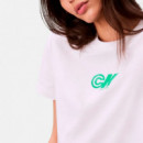 Camiseta Slim de Punto con Logo Ck  CALVIN KLEIN