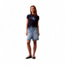 Camiseta con Logo Monograma  CALVIN KLEIN